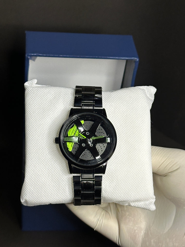 Sporty Wheel Watch